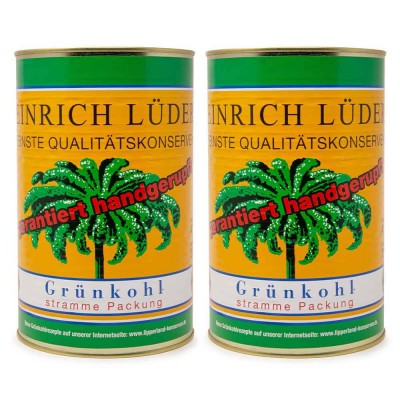 Heinrich Lüders Grünkohl 3500 g (2er Pack)