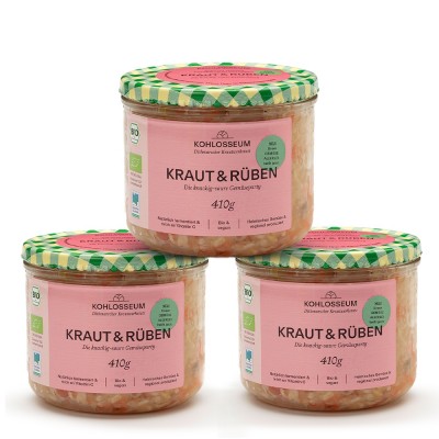Kohlosseum - Kraut & Rüben (3er Pack)